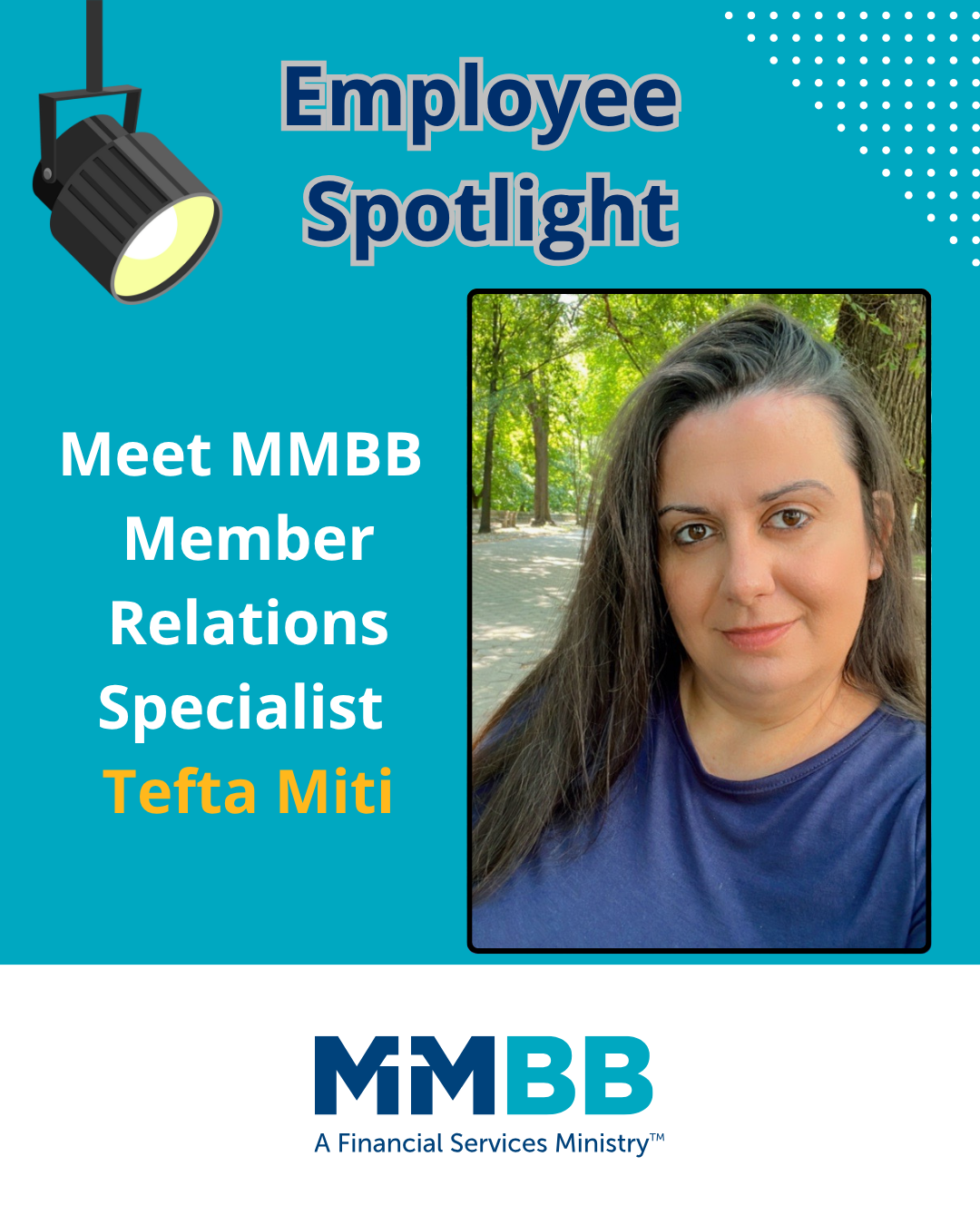 Meet MMBB Member Relations Specialist Tefta Miti